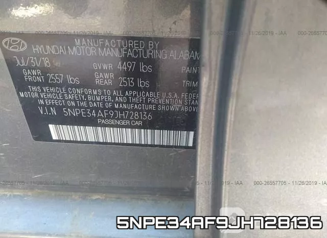 5NPE34AF9JH728136 фото 10