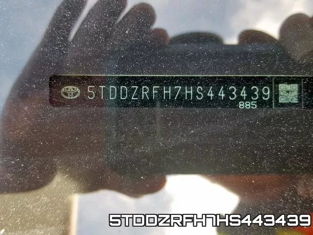 5TDDZRFH7HS443439 фото 2