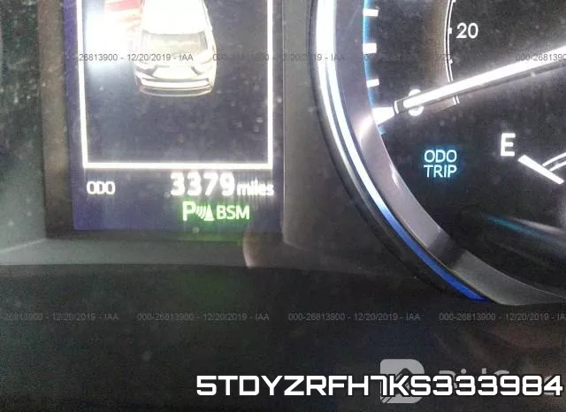5TDYZRFH7KS333984 фото 8