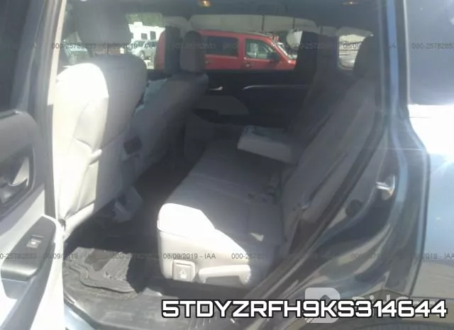 5TDYZRFH9KS314644 фото 9