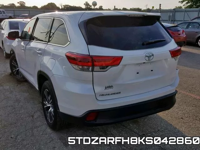 5TDZARFH8KS042860 фото 4