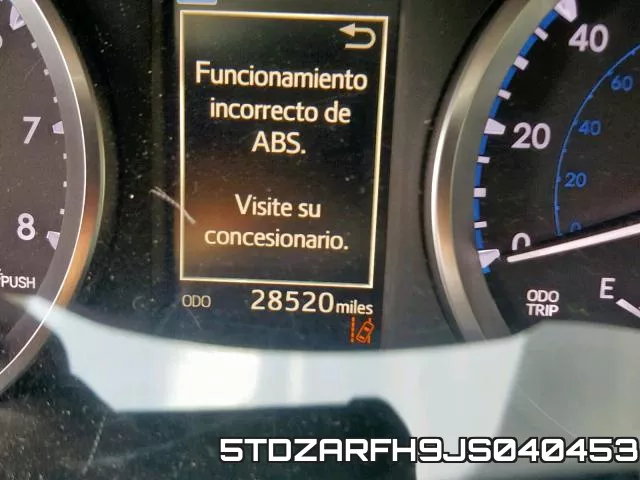 5TDZARFH9JS040453 фото 9