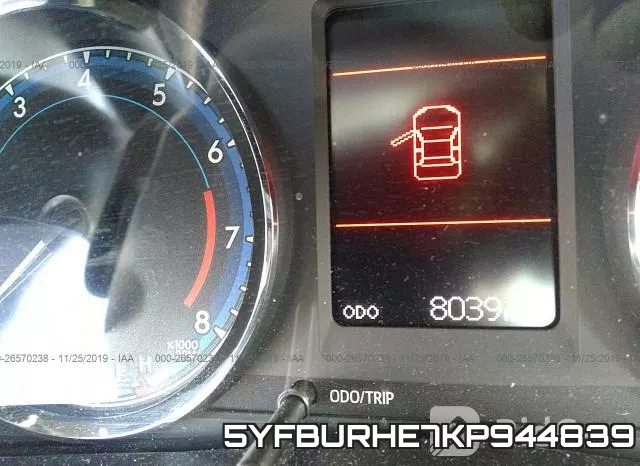 5YFBURHE7KP944839 фото 8