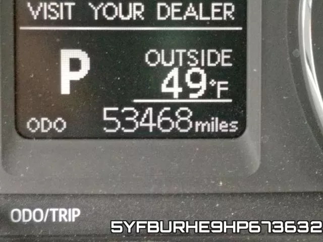 5YFBURHE9HP673632 фото 9