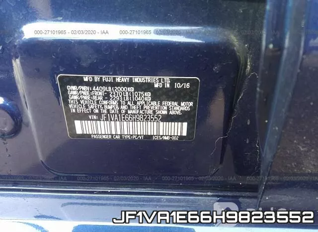 JF1VA1E66H9823552 фото 10