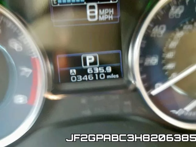 JF2GPABC3H8206385 фото 9