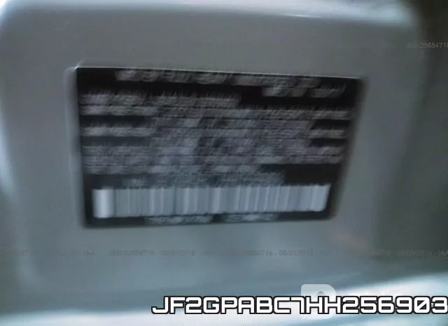 JF2GPABC7HH256903 фото 10