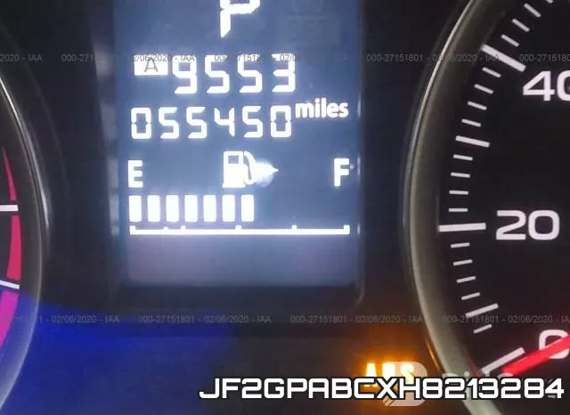 JF2GPABCXH8213284 фото 8