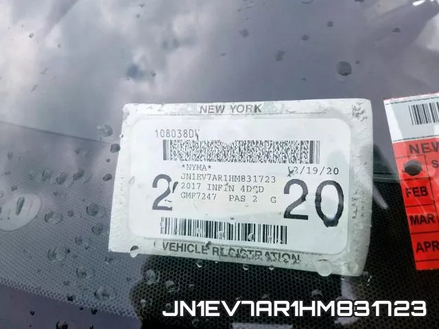 JN1EV7AR1HM831723 фото 2