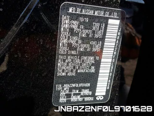 JN8AZ2NF0L9701628 фото 2