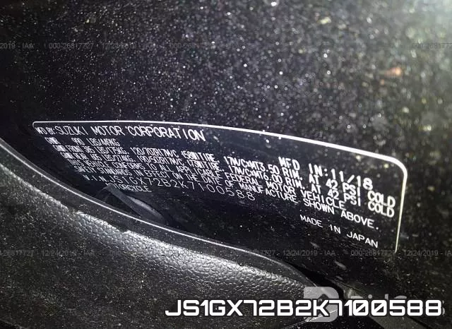 JS1GX72B2K7100588 фото 2