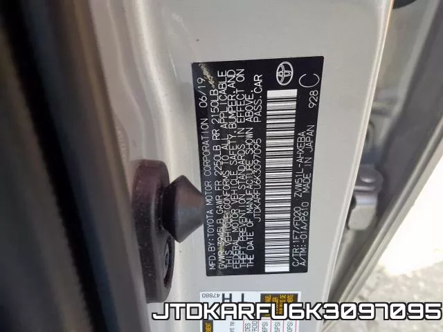 JTDKARFU6K3097095 фото 2