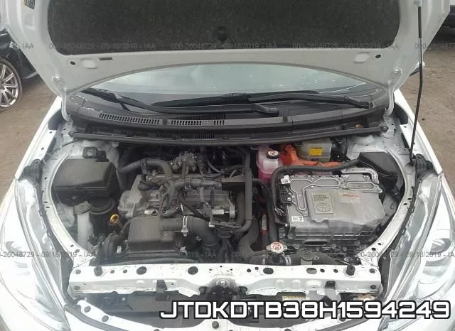 JTDKDTB38H1594249 фото 2