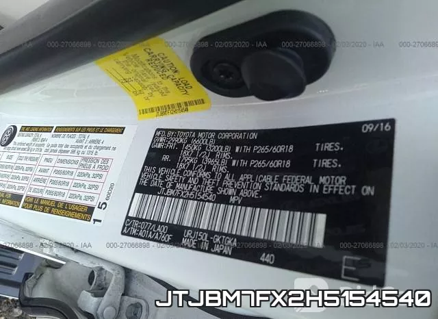 JTJBM7FX2H5154540 фото 10
