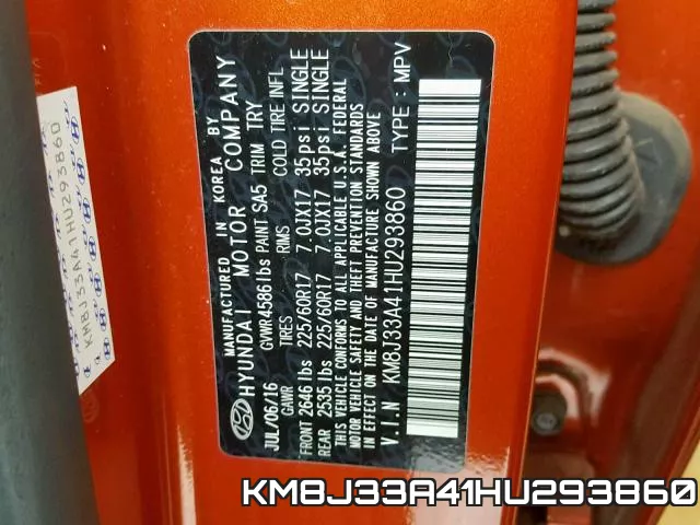 KM8J33A41HU293860 фото 2