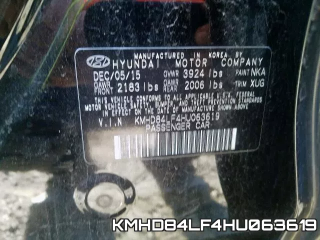 KMHD84LF4HU063619 фото 2