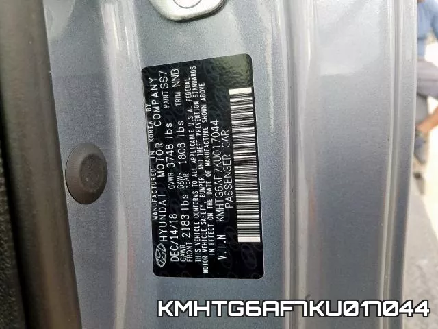 KMHTG6AF7KU017044 фото 2