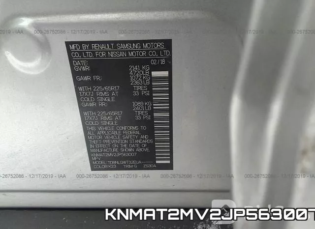 KNMAT2MV2JP563007 фото 10