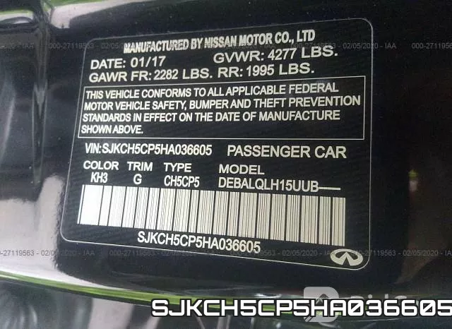 SJKCH5CP5HA036605 фото 10