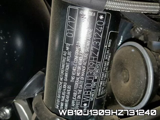 WB10J1309HZ731240 фото 2