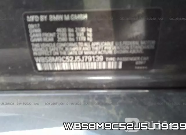 WBS8M9C52J5J79139 фото 10