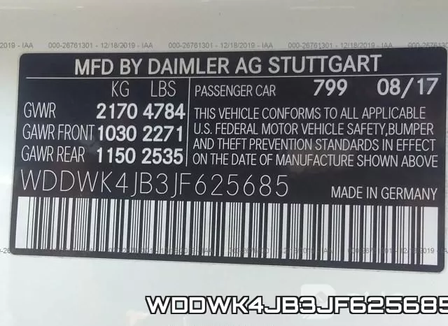 WDDWK4JB3JF625685 фото 10