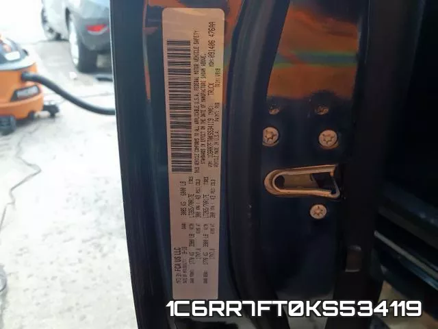 1C6RR7FT0KS534119 фото 2