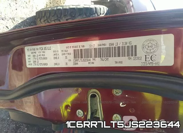 1C6RR7LT5JS223644 фото 10