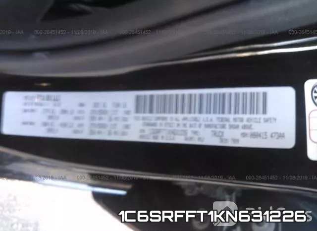 1C6SRFFT1KN631226 фото 10