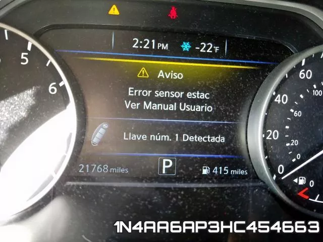 1N4AA6AP3HC454663 фото 9