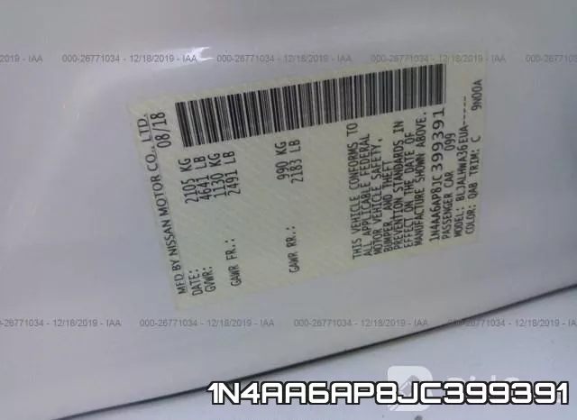 1N4AA6AP8JC399391 фото 10