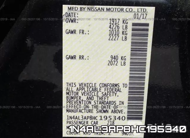 1N4AL3AP8HC195340 фото 10