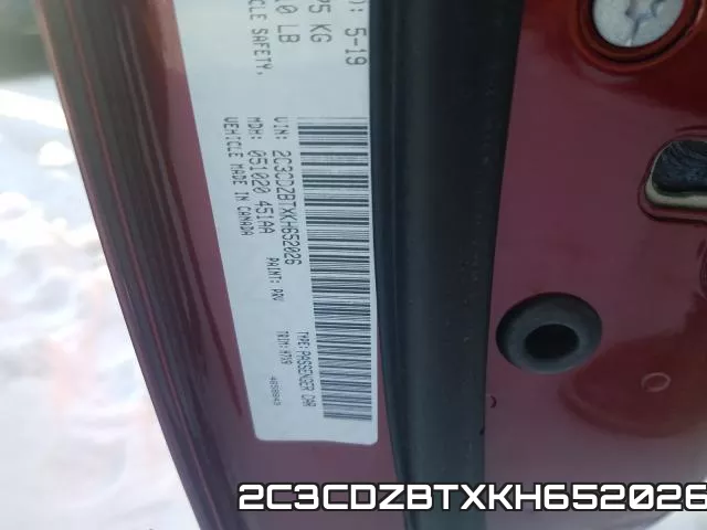 2C3CDZBTXKH652026 фото 2