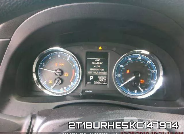 2T1BURHE5KC147974 фото 8