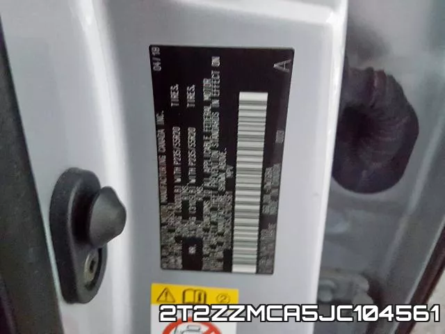 2T2ZZMCA5JC104561 фото 2
