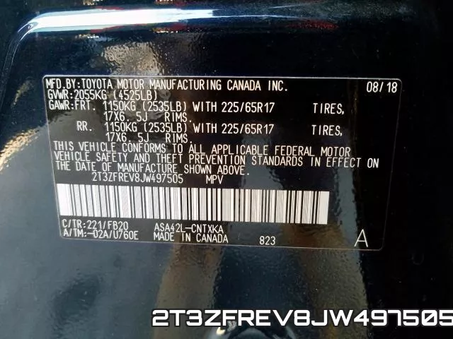 2T3ZFREV8JW497505 фото 2