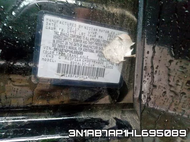 3N1AB7AP1HL695089 фото 2