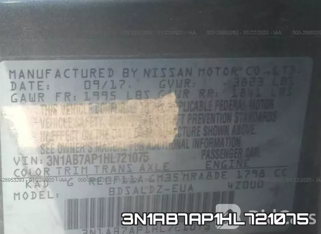 3N1AB7AP1HL721075 фото 10