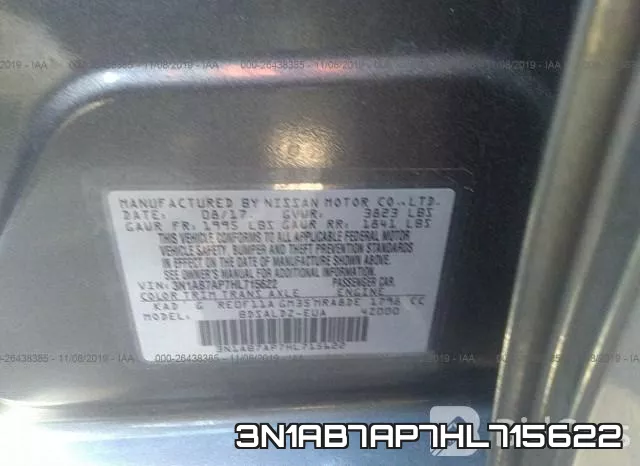3N1AB7AP7HL715622 фото 10