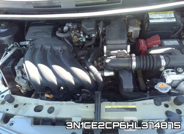 3N1CE2CP6HL374875 фото 2