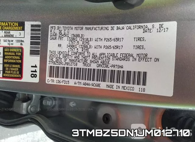3TMBZ5DN1JM012710 фото 10