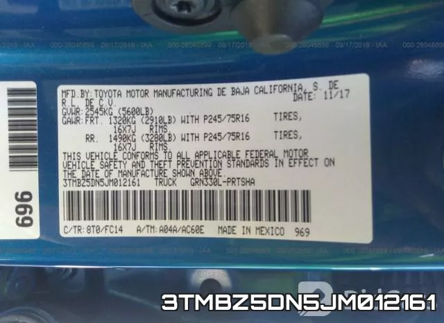 3TMBZ5DN5JM012161 фото 10