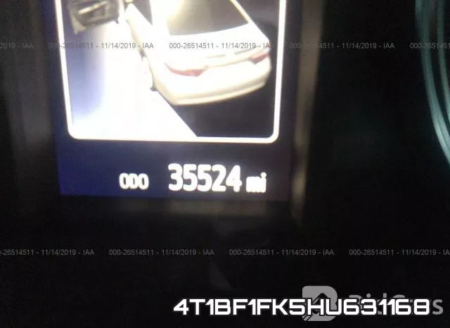4T1BF1FK5HU631168 фото 8