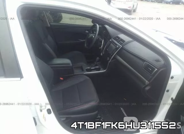 4T1BF1FK6HU311552 фото 6