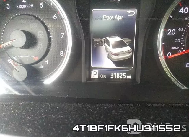 4T1BF1FK6HU311552 фото 8