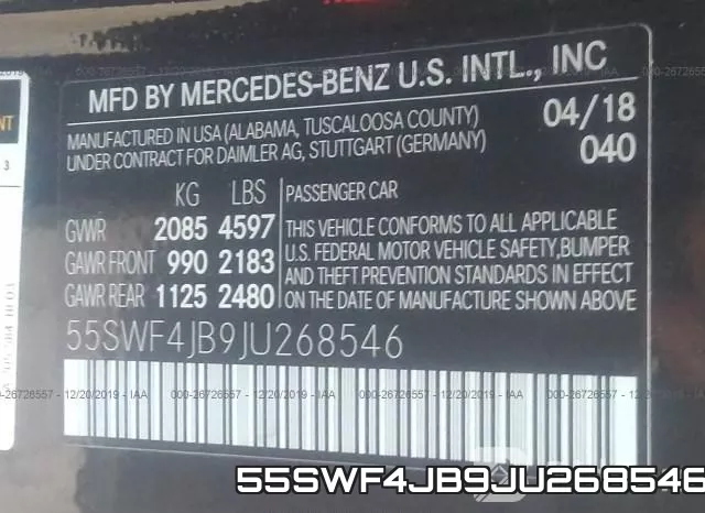 55SWF4JB9JU268546 фото 10