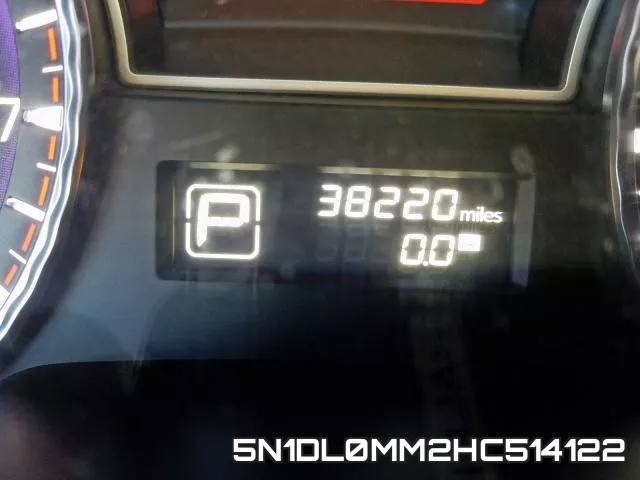 5N1DL0MM2HC514122 фото 9