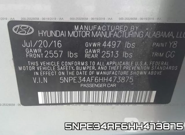5NPE34AF6HH473875 фото 10