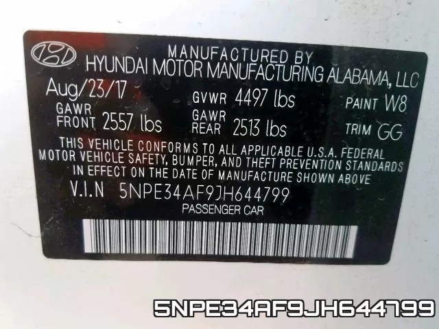 5NPE34AF9JH644799 фото 2