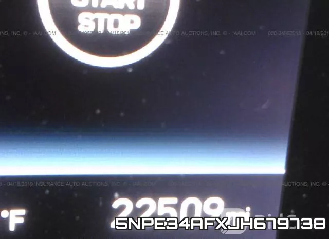 5NPE34AFXJH679738 фото 8